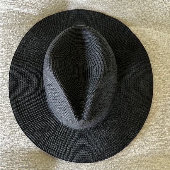 Madewell Ladies Black Fedora Hat  EUC  Size S/M